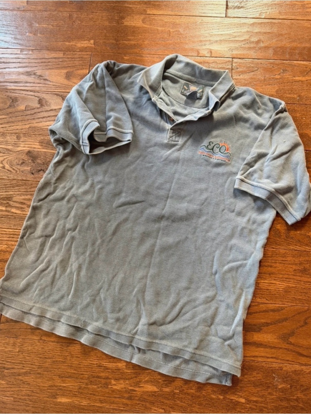 Cheyenne River Men's Light Blue Polo Shirt